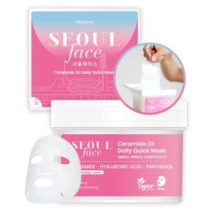 DERMAL Seoul Face Ceramide 3X Daily Quick Mask 36pcs