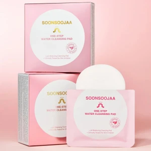 SOONSOOJAA One Step Water Cleansing Pad Portable